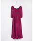Фото #2 товара Plus Size Adele Midi Dress