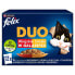 Фото #2 товара PURINA NESTLE Felix Fantastic Duo Country Flavours with Beef and Poultry Chicken Lamb Veal Turkey and Liver in Jell-O 85g wet food for cat