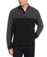 ფოტო #1 პროდუქტის Men's Shield Series Colorblocked Zip-Front Golf Jacket