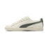 Фото #2 товара Puma Clyde Base L 39941303 Mens Beige Leather Lifestyle Sneakers Shoes