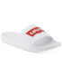 Фото #1 товара Men's Batwing-Logo Slides