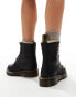 Dr Martens 1460 serena black wyoming boots in black leather Черный, 38 - фото #3