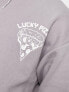 Фото #3 товара Jack & Jones Originals oversized sweat with pizza back print in light grey