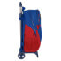 Фото #2 товара Школьный рюкзак с колесиками F.C. Barcelona Синий Тёмно Бордовый 32 x 44 x 16 cm