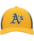 Men's Gold Oakland Athletics Secondary Trucker Snapback Hat