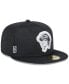 Бейсболка New Era мужская черного цвета Pittsburgh Pirates 2024 Clubhouse 59FIFTY 7 1/8 - фото #4