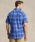 ფოტო #2 პროდუქტის Men's Big & Tall Short-Sleeve Oxford Shirt