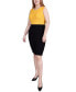 ფოტო #14 პროდუქტის Missy 3/4 Sleeve Textured Knit 2 Piece Dress Set