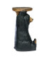 Black Forest Bear Pedestal Table
