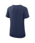 ფოტო #3 პროდუქტის Women's Navy Tampa Bay Rays Authentic Collection Performance Scoop Neck T-Shirt