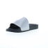 Bruno Magli Messe BM2MESQ6P Mens Silver Synthetic Slides Sandals Shoes 8