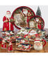Фото #3 товара Magic of Christmas Santa 4 Piece Soup Bowl