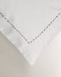 Фото #14 товара (200 thread count) embroidered beach percale pillowcase