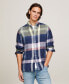 Фото #5 товара Men's Multi-Check Long Sleeve Button-Down Shirt