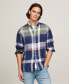 Men's Multi-Check Long Sleeve Button-Down Shirt