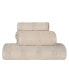 Фото #2 товара Roma Ribbed Turkish Cotton Quick-Dry Solid Assorted Highly Absorbent Towel 3 Piece Set