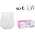 LAV Set Of 6 Glasses 400ml Valeria - фото #2