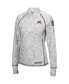 Women's White Minnesota Golden Gophers OHT Military-Inspired Appreciation Officer Arctic Camo Fitted Lightweight 1/4-Zip Jacket