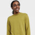 Men's Soft Gym Crewneck Sweatshirt - All in Motion Olive Green S