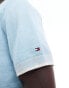 Tommy Hilfiger Relaxed Knit Polo in Blue