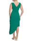 ფოტო #2 პროდუქტის Women's Asymmetrical Midi Dress