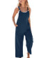 Фото #1 товара Women's Raven Tapered Pinafore Jumpsuit