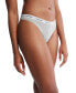 Фото #2 товара Women's Modern Logo Low-Rise Thong Underwear QD5043