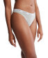 Women's Modern Logo Low-Rise Thong Underwear QD5043