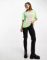 Фото #2 товара ASOS DESIGN oversized t-shirt with bright sex pistols license graphic in green