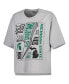 ფოტო #3 პროდუქტის Women's Silver Michigan State Spartans Rock & Roll School of Rock T-shirt