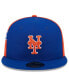 Фото #3 товара Men's Royal/Orange New York Mets Gameday Sideswipe 59fifty Fitted Hat