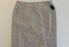 Le Suit Women's Pencil Skirt Back Concealed Zip Beige White 16