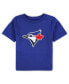 ფოტო #1 პროდუქტის Infant Boys and Girls Royal Toronto Blue Jays Team Crew Primary Logo T-shirt