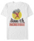 Фото #1 товара Disney Pixar Men's Incredibles Training To Be Incredible Short Sleeve T-Shirt