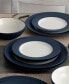 Colorwave Rim Dinner Plates, Set of 4