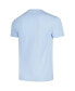 ფოტო #3 პროდუქტის Men's Light Blue The Zombies Bridge Distressed Graphic T-shirt
