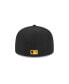 ფოტო #5 პროდუქტის Men's Black Pittsburgh Pirates 2024 Armed Forces Day On-Field 59FIFTY Fitted Hat