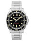 ფოტო #1 პროდუქტის Men's Hull Diver Automatic Deep Gray with Silver-Tone Solid Stainless Steel Bracelet Watch 42mm