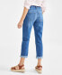 Фото #2 товара Women's Mid-Rise Relaxed Girlfriend Jeans, Regular & Petite, Created for Macy's