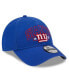 Фото #4 товара Men's Royal New York Giants Outline 9FORTY Snapback Hat