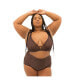 ფოტო #5 პროდუქტის Plus Size Nude Shade Smooth High Waisted Brief Panty