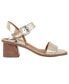 ფოტო #2 პროდუქტის Women's Maddy Block Heeled Sandals