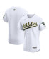 Фото #1 товара Men's White Oakland Athletics Home Elite Jersey