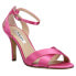 Фото #2 товара Nina Venus Ankle Strap Pumps Womens Pink Dress Sandals VENUS-664
