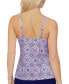 ფოტო #2 პროდუქტის Women's Cali Printed Tankini Top, Created for Macy's