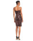 Фото #2 товара Women's Taryn Sequinned Side-Cutout Cocktail Dress