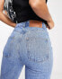 Фото #3 товара Reclaimed Vintage 90's high waisted slim leg jean in antique wash