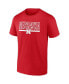 Фото #2 товара Men's Scarlet Nebraska Huskers Big and Tall Team T-shirt