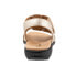 Фото #6 товара Trotters Tiki Laser T2322-719 Womens Beige Leather Slingback Sandals Shoes