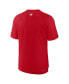 ფოტო #3 პროდუქტის Men's Red Washington Nationals Authentic Collection Pregame Raglan Performance T-Shirt